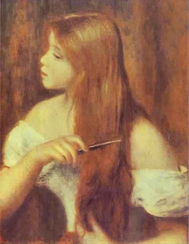 young girl combing her hair.jpg